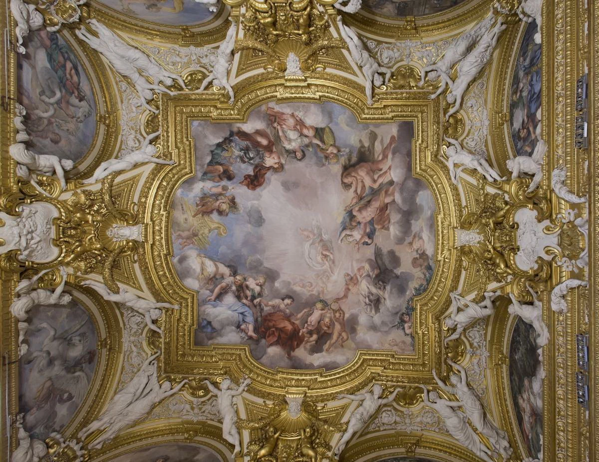 Soffitto - La stanza di Giove, Palazzo Pitti, Firenze